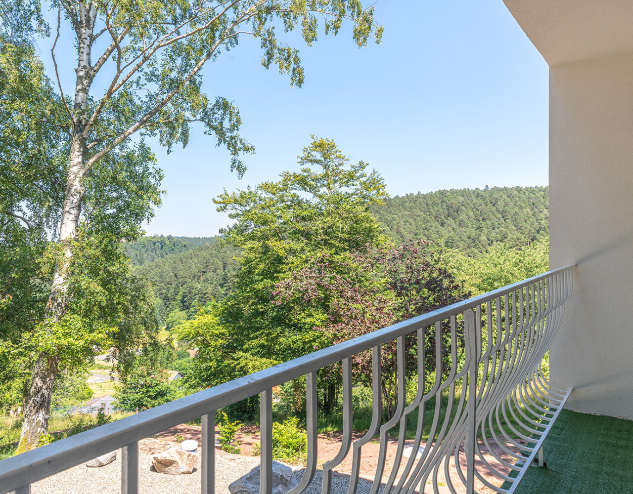 Balcon avec vue de la chambre Obersteigen